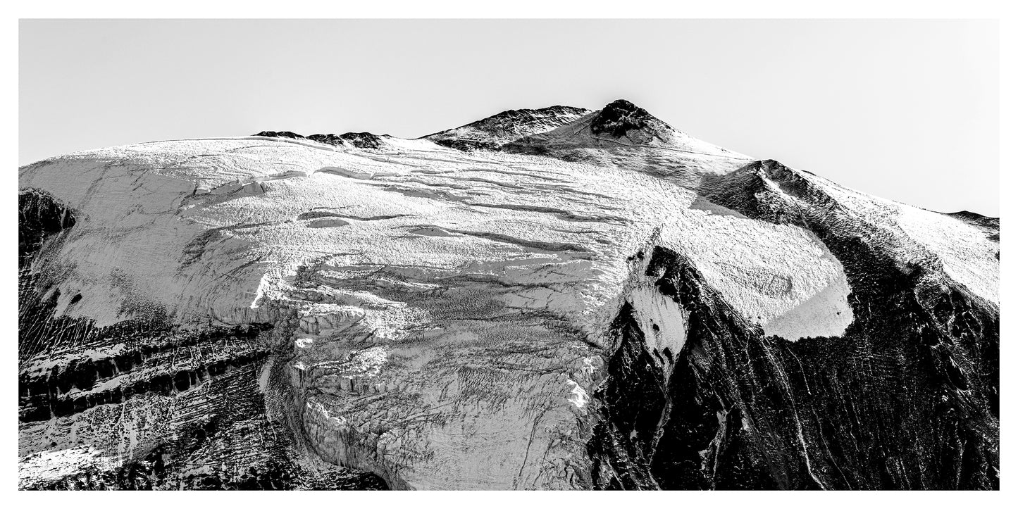 Cruzando el glaciar Iver