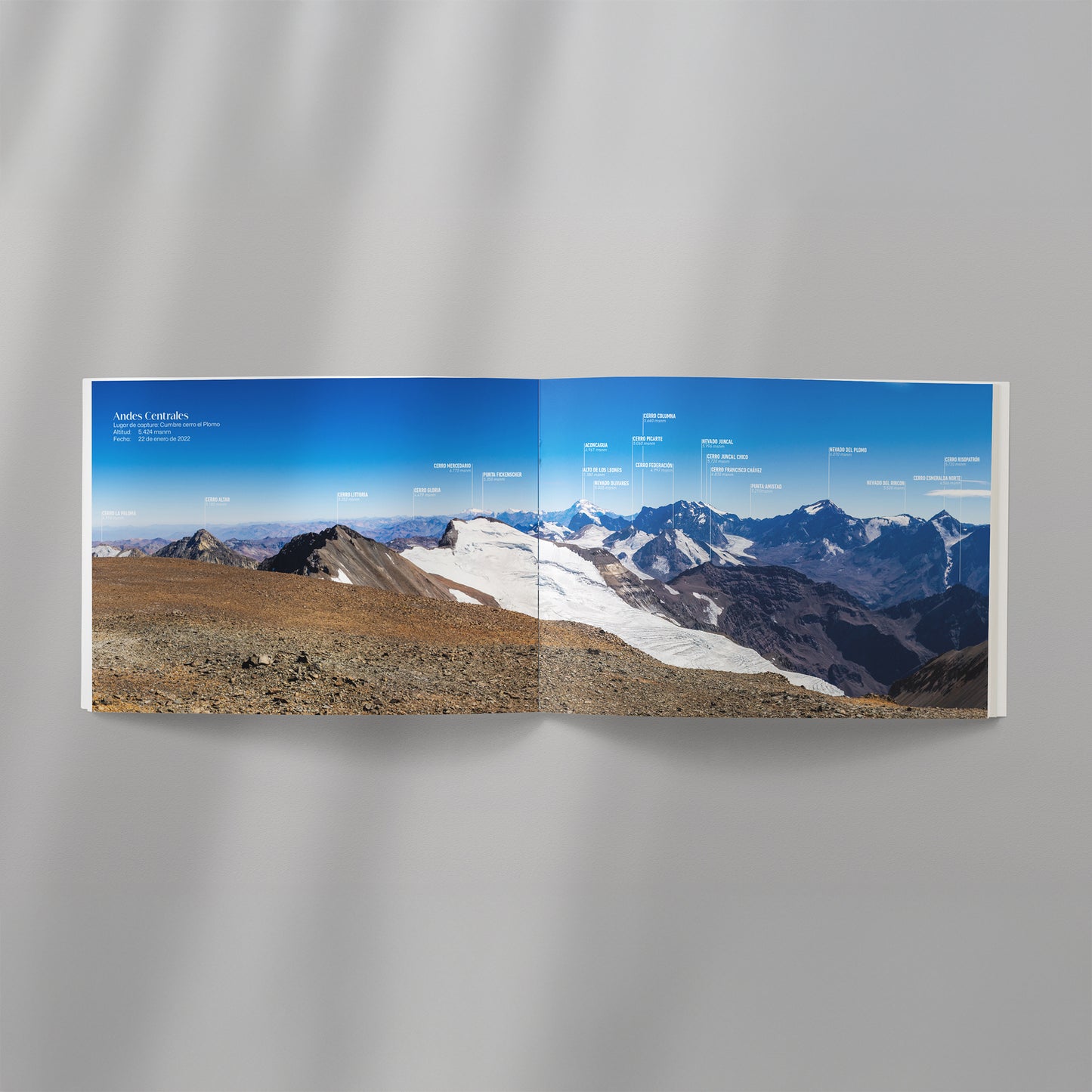 Santiago y sus cumbres II. Macizo El Plomo: lo que se ve desde lo alto