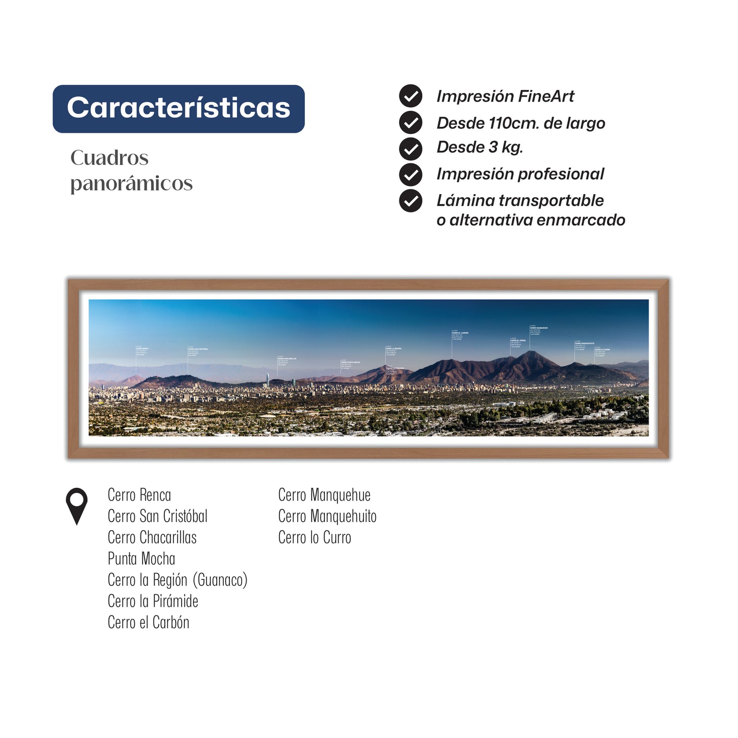 Panorámica San Cristóbal al Manquehue