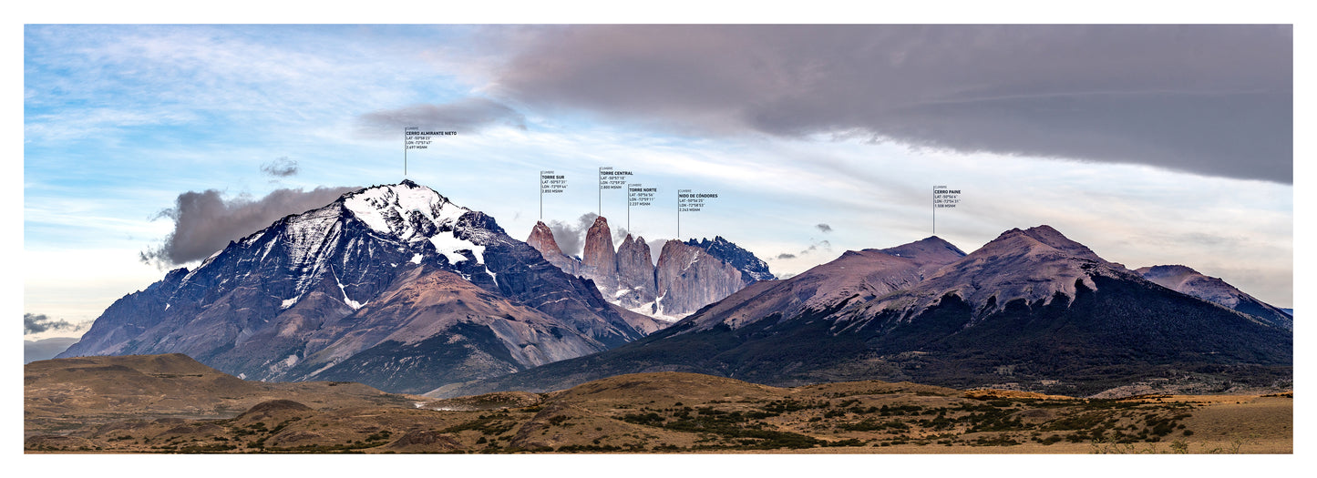 Panorámica Torres del Paine 2025