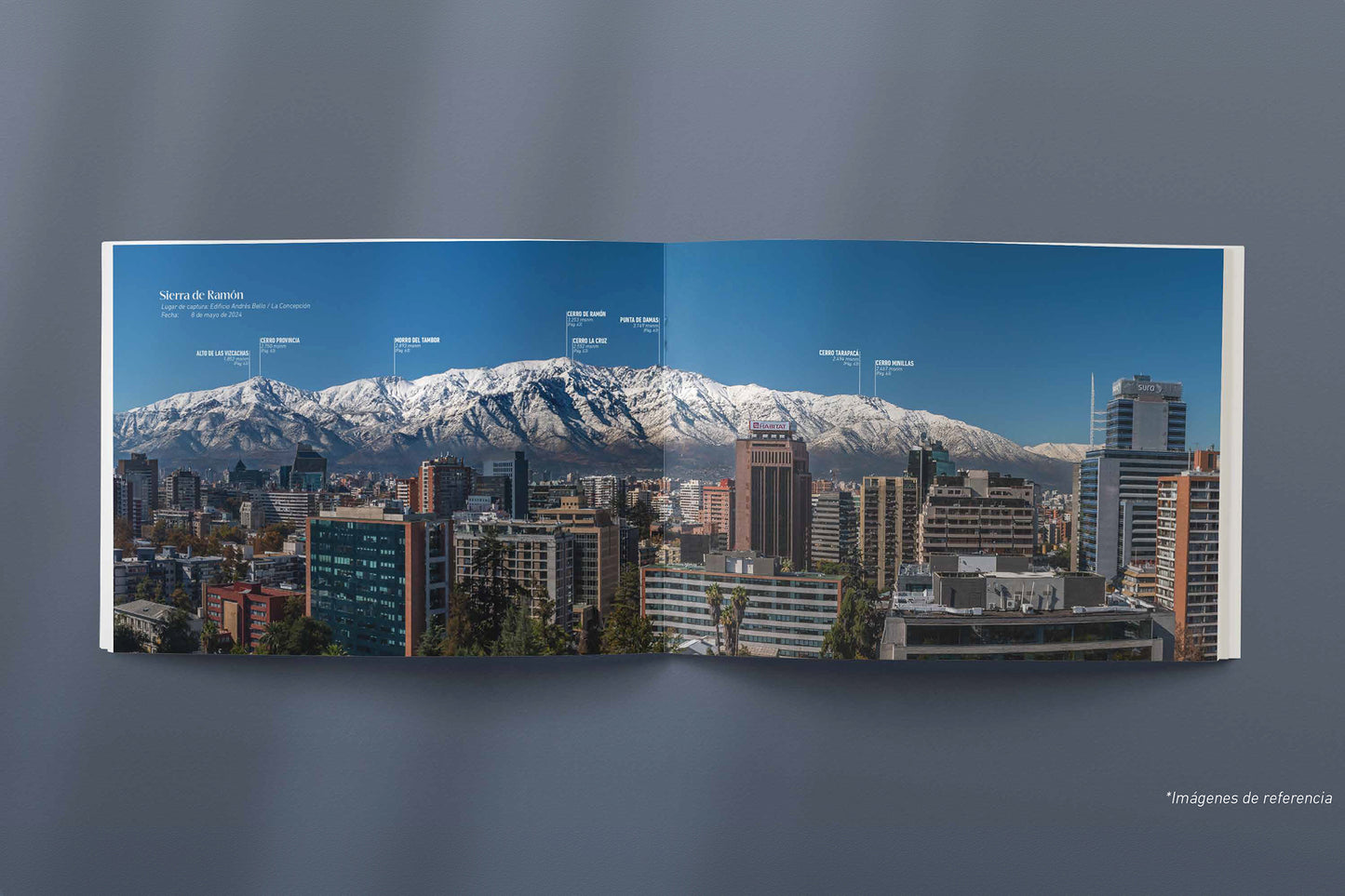 PREVENTA. Santiago y sus cumbres: Guía visual para identificar los cerros que rodean la ciudad
