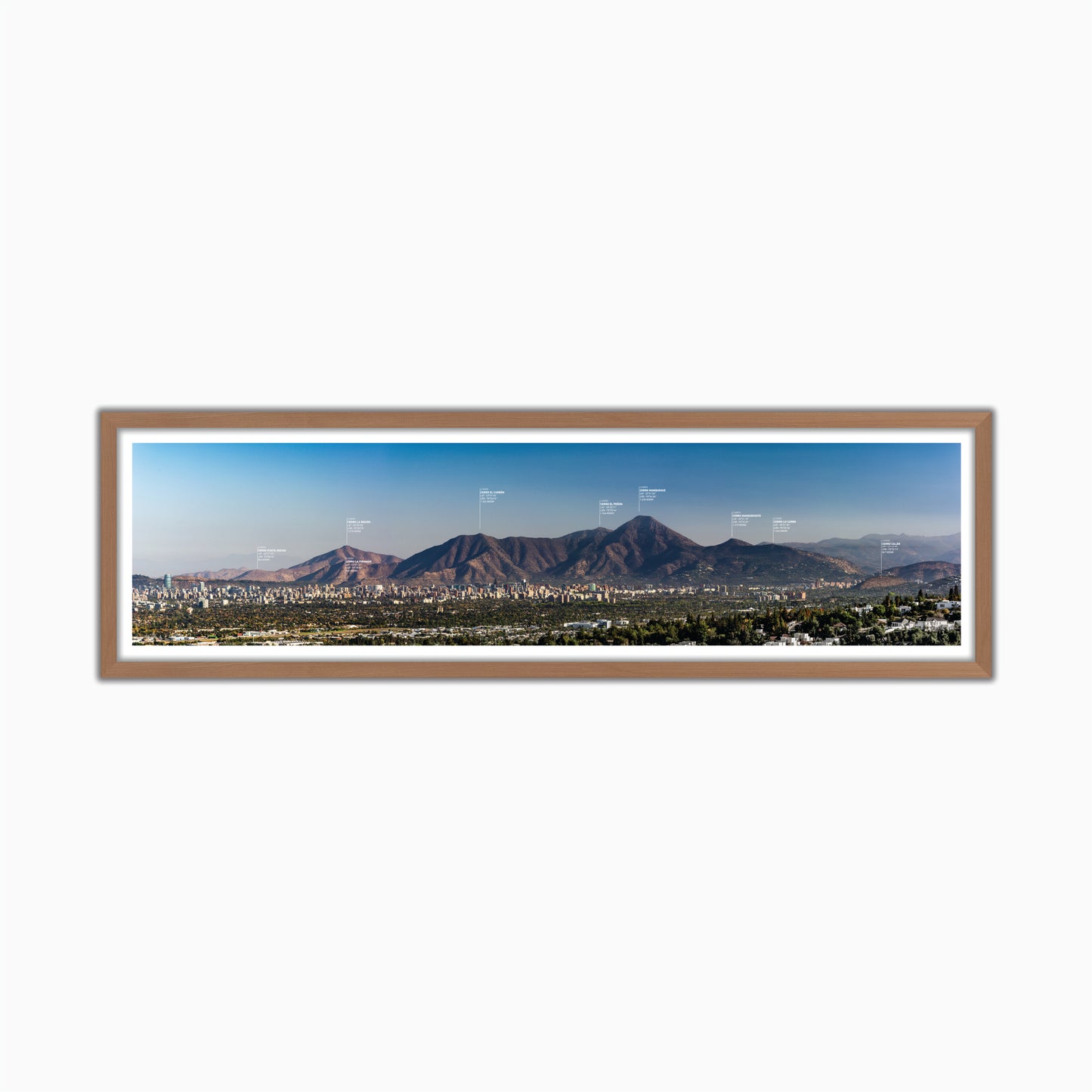 Panorámica Cordón del Manquehue