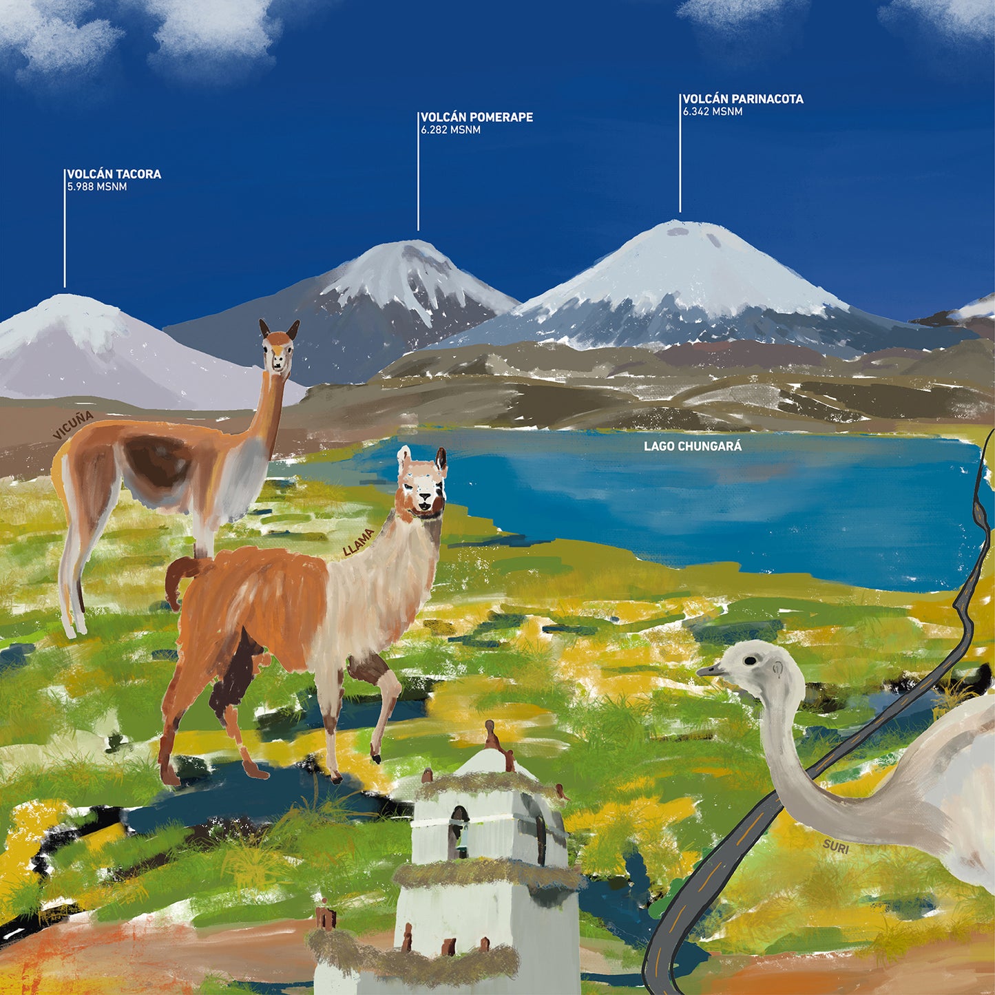 Mi gran Cordillera, IX, I, II, III, IV