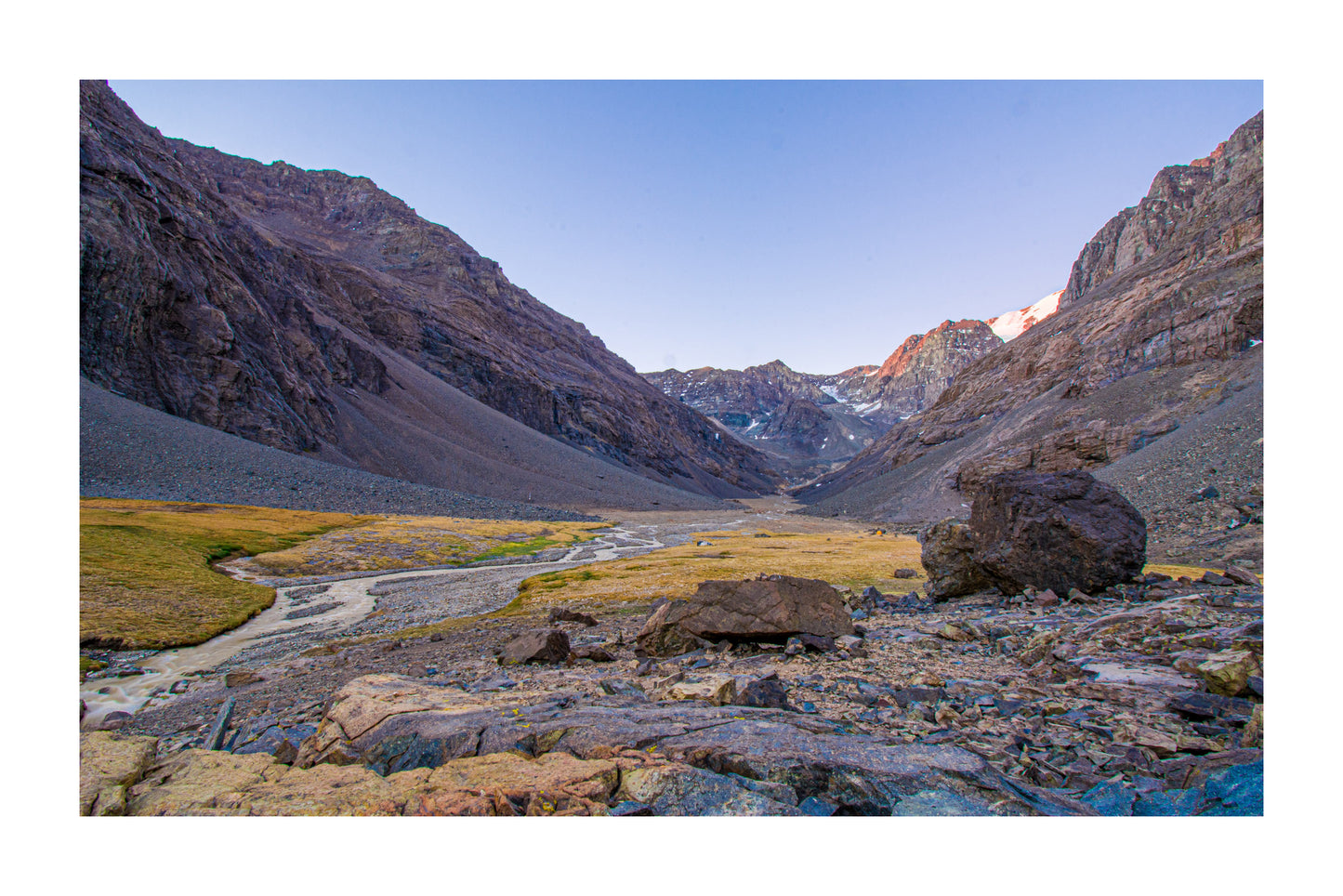 Atardecer en Yerba Loca