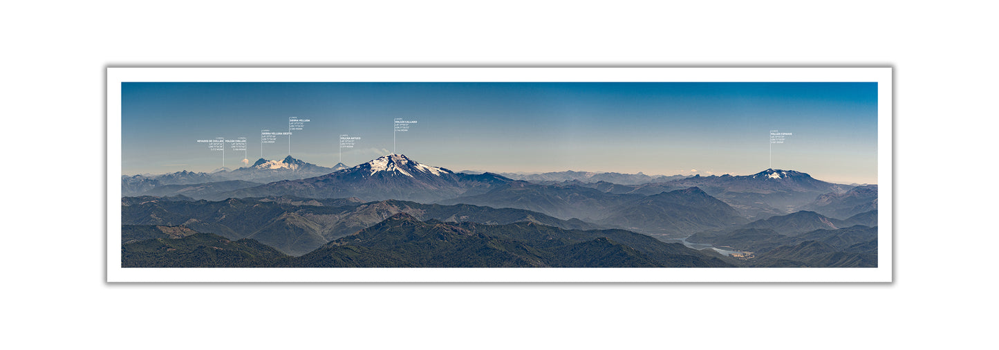 Panorámica Cumbre Volcán Lonquimay al Norte