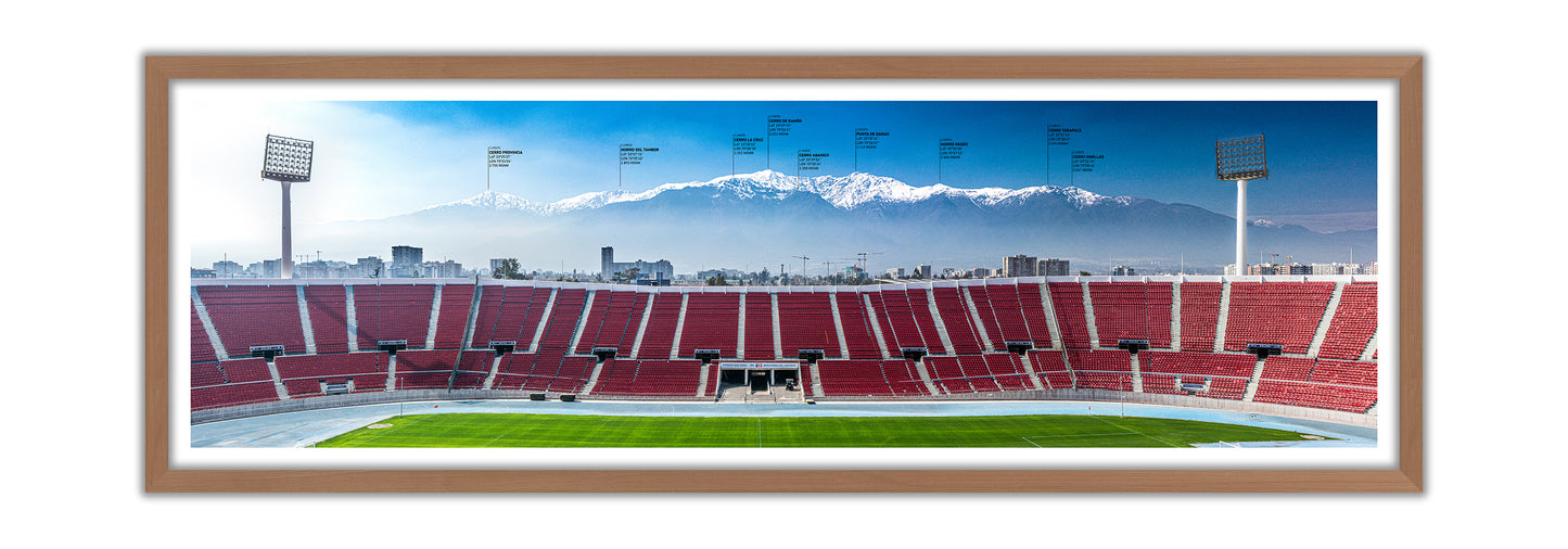 Panorámica Sierra de Ramón desde Estadio Nacional