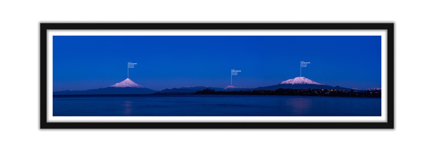 Panorámica Anochecer en Puerto Varas