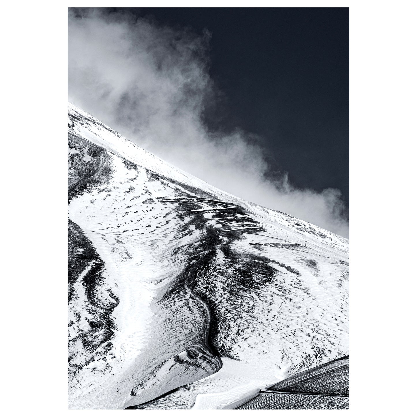 Tríptico Volcán Lonquimay