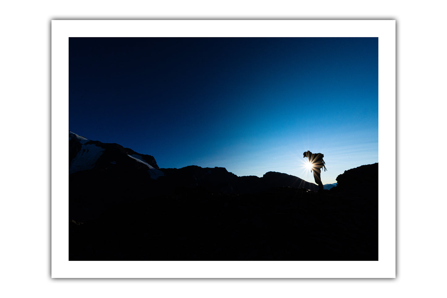 Lamina Amaneciendo en Cancha de Carreras 30x40cm