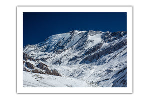 Lamina Cerro el Plomo de blanco 30x40cm