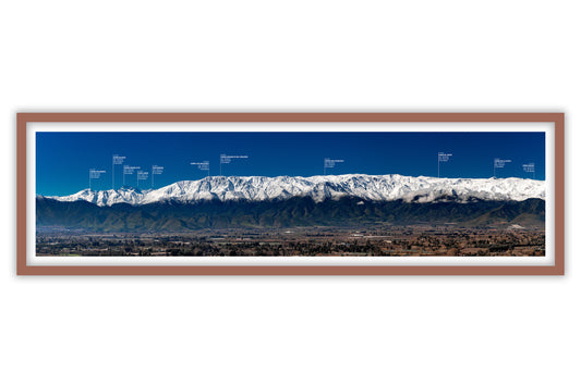 Panorámica Cordillera Paine 30x110 Marco Rauli 2x2