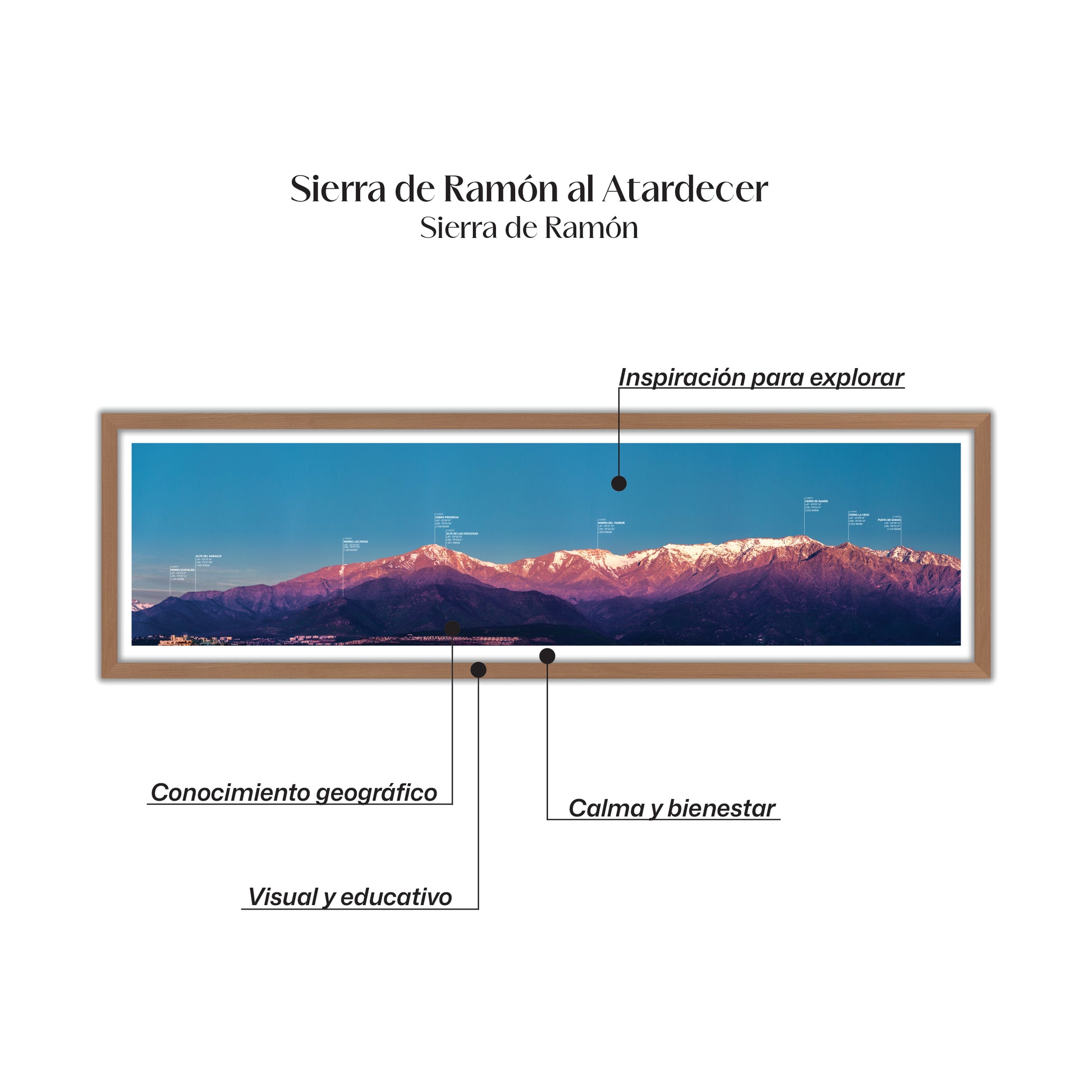 Sierra de Ramón Atardecer