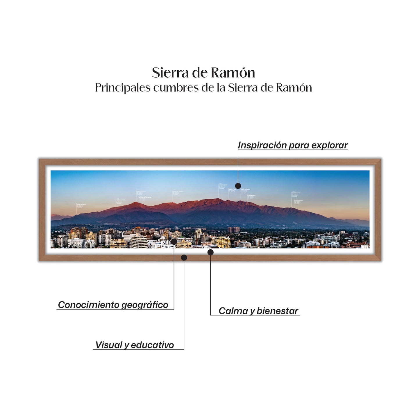 Panorámica Sierra de Ramón Atardecer 2