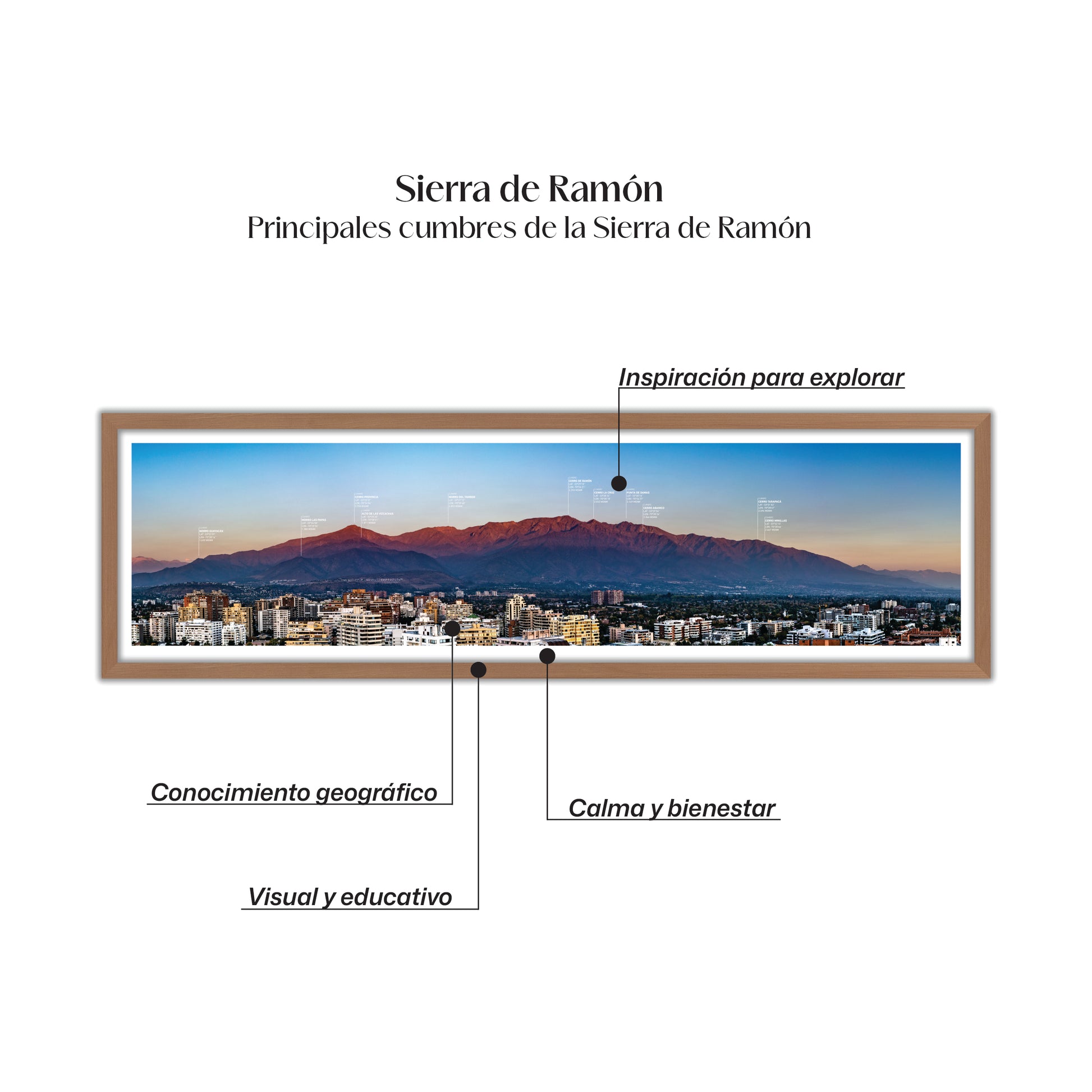 Panorámica Sierra de Ramón Atardecer 2