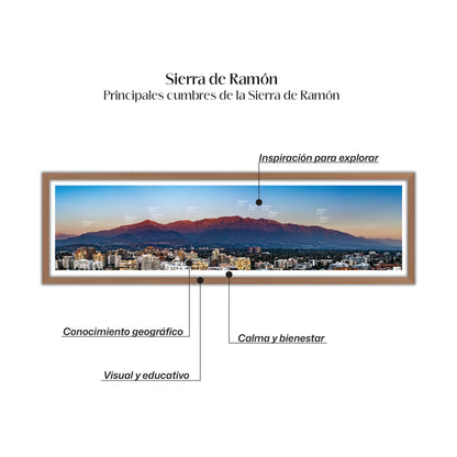 Panorámica Sierra de Ramón Atardecer 2