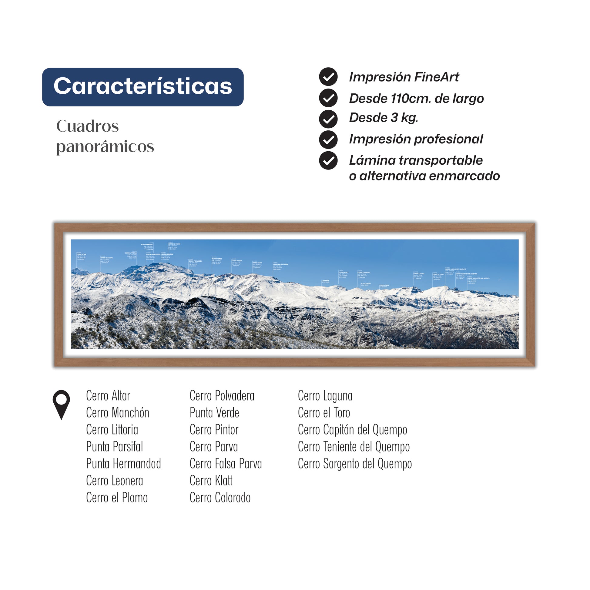 Panorámica Andes Centrales