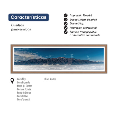 Panorámica Sierra de Ramón sobre Nubes
