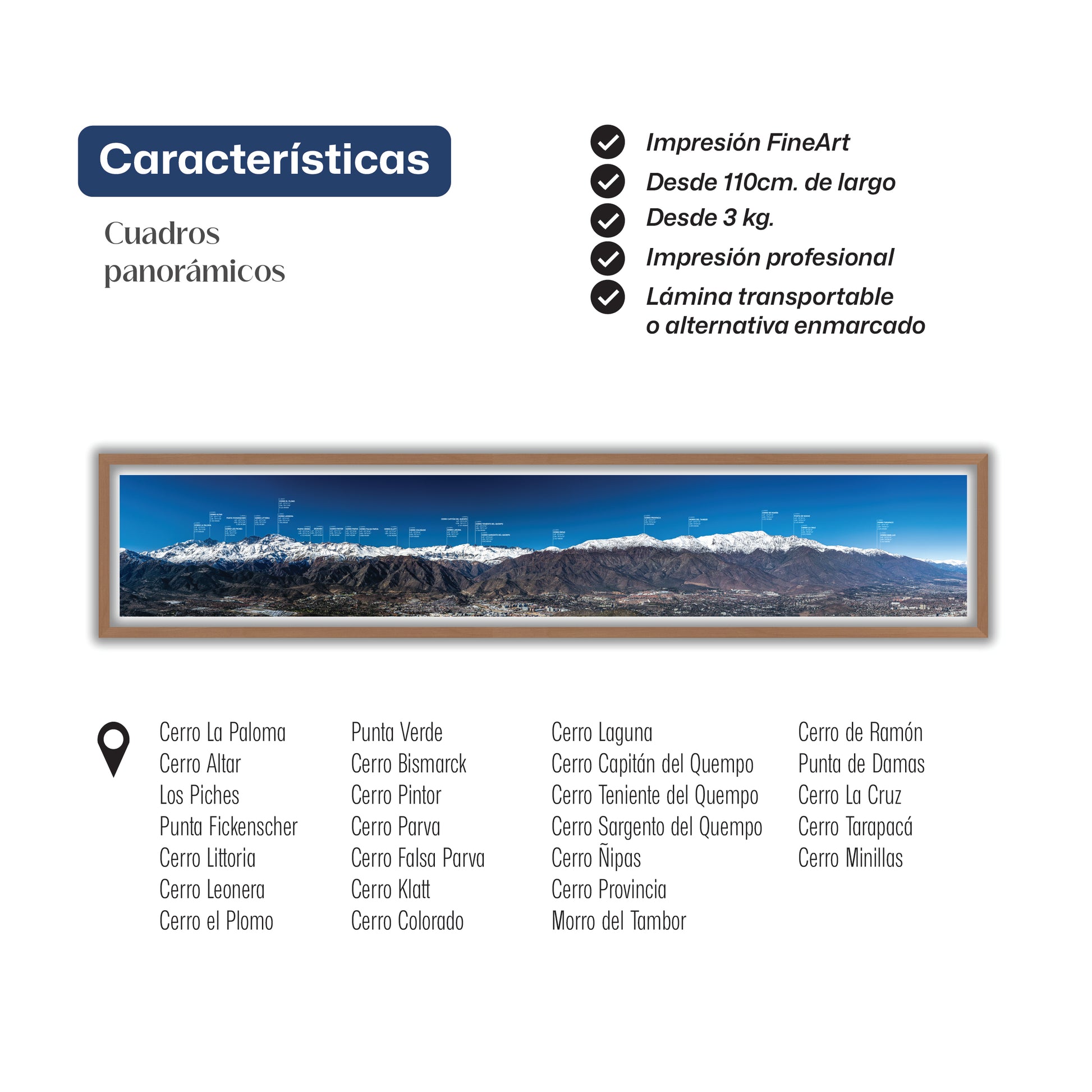 Panorámica Cumbres de Santiago