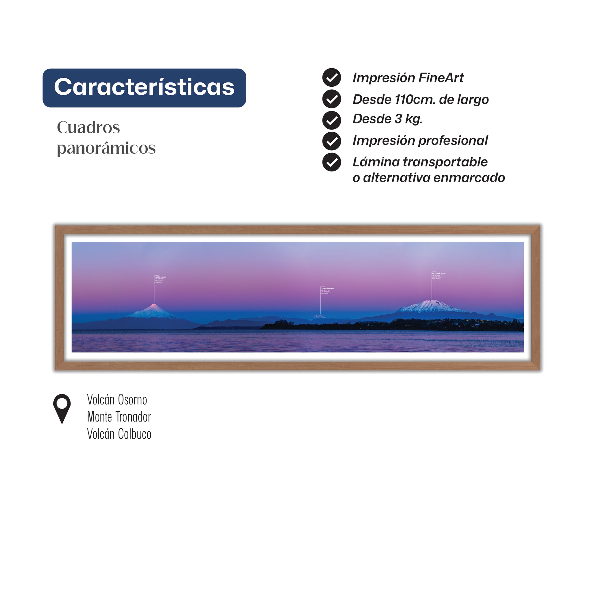 Panorámica Atardecer en Puerto Varas