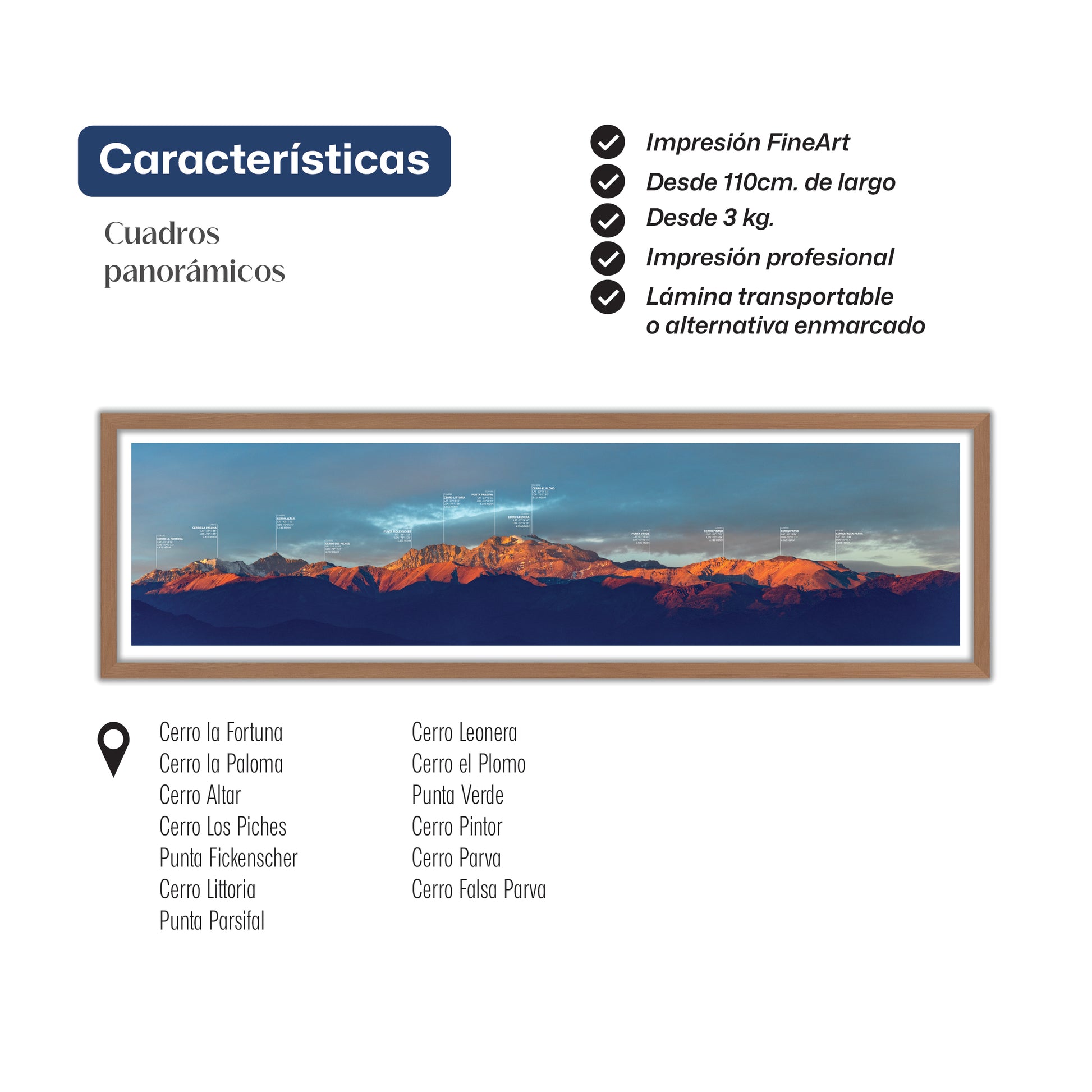 Macizo Plomo al Atardecer 2023