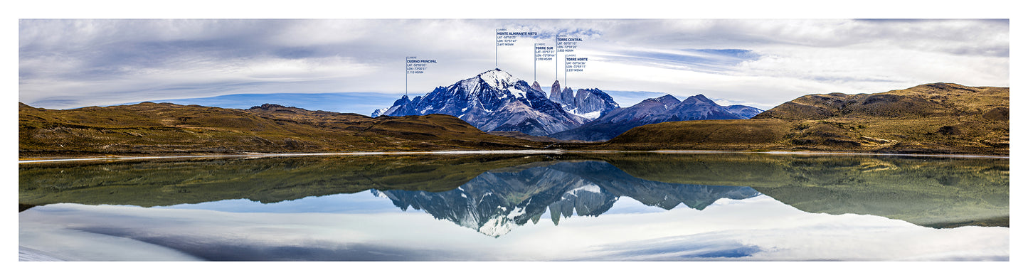 Panorámica Torres del Paine