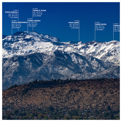 Panorámica Macizo El Plomo