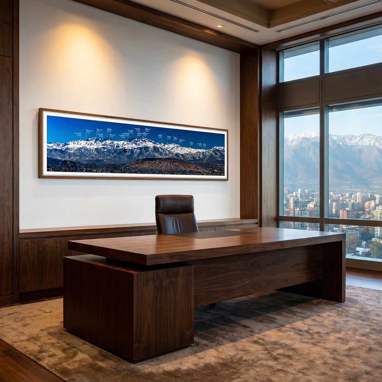 Panorámica Macizo El Plomo