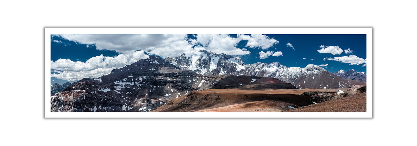 Panorámica Macizo Plomo desde Cerro Pintor