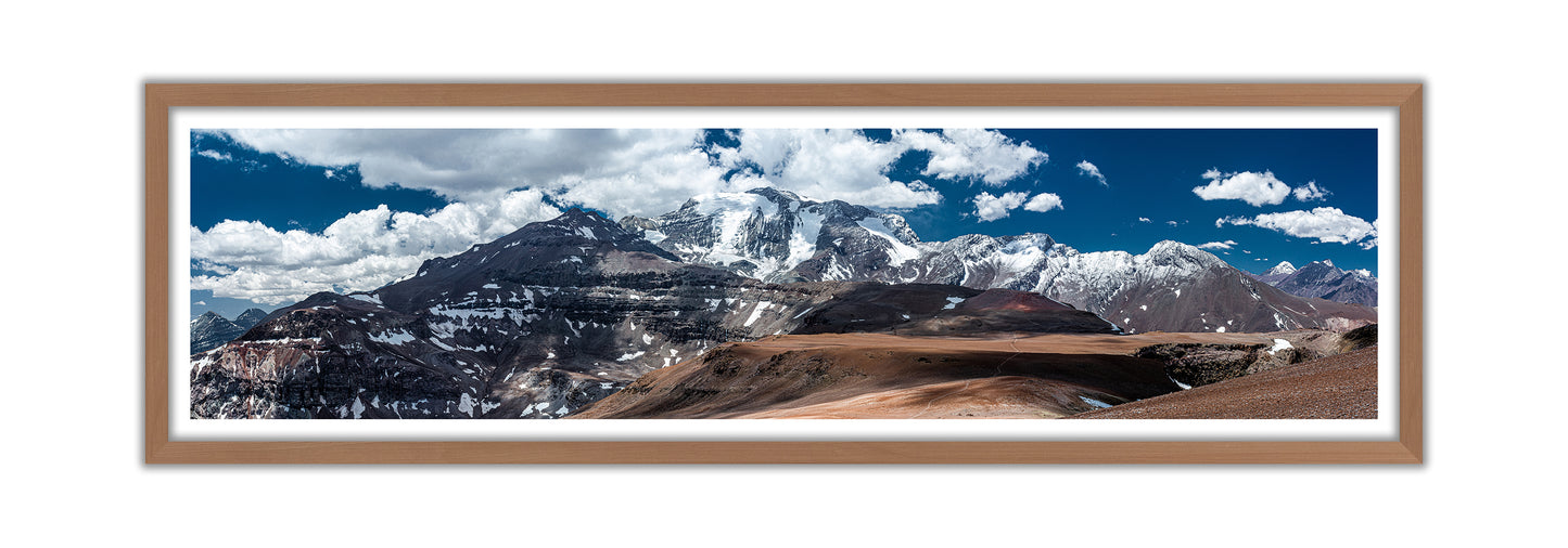 Panorámica Macizo Plomo desde Cerro Pintor