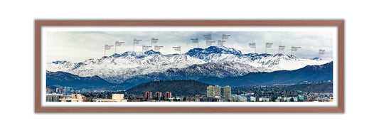 Panorámica Valle del Mapocho 30x110 Marco Rauli 2x2