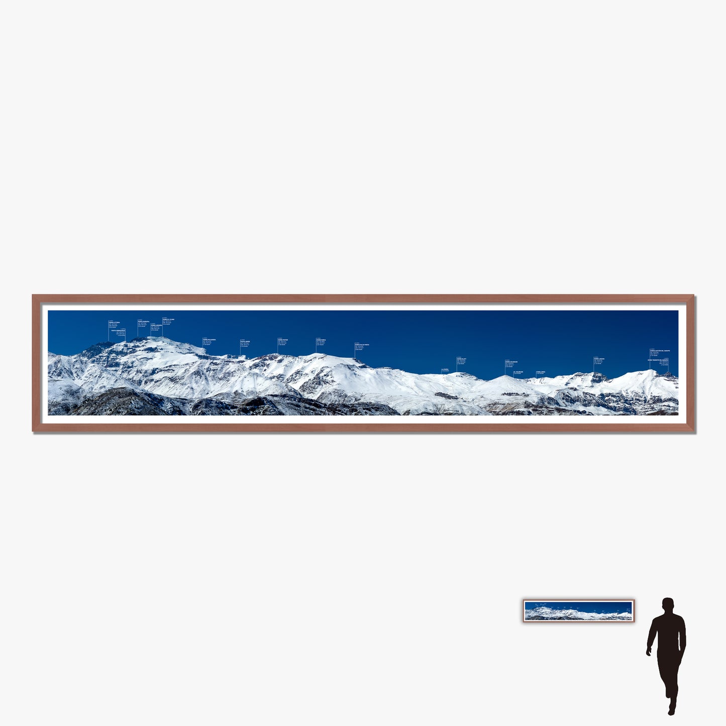 Macizo Plomo y centros de Ski