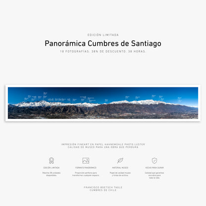 Santiago y sus cumbres -38%