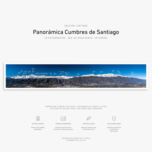 Santiago y sus cumbres -38%