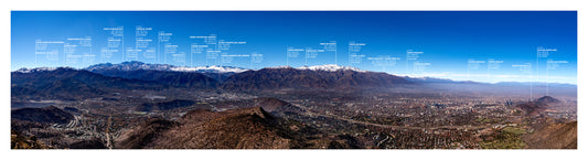 Panorámica Cumbre Cerro Manquehue