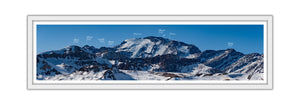 Panorámica Macizo Plomo Invernal desde el Cerro Colorado 2022