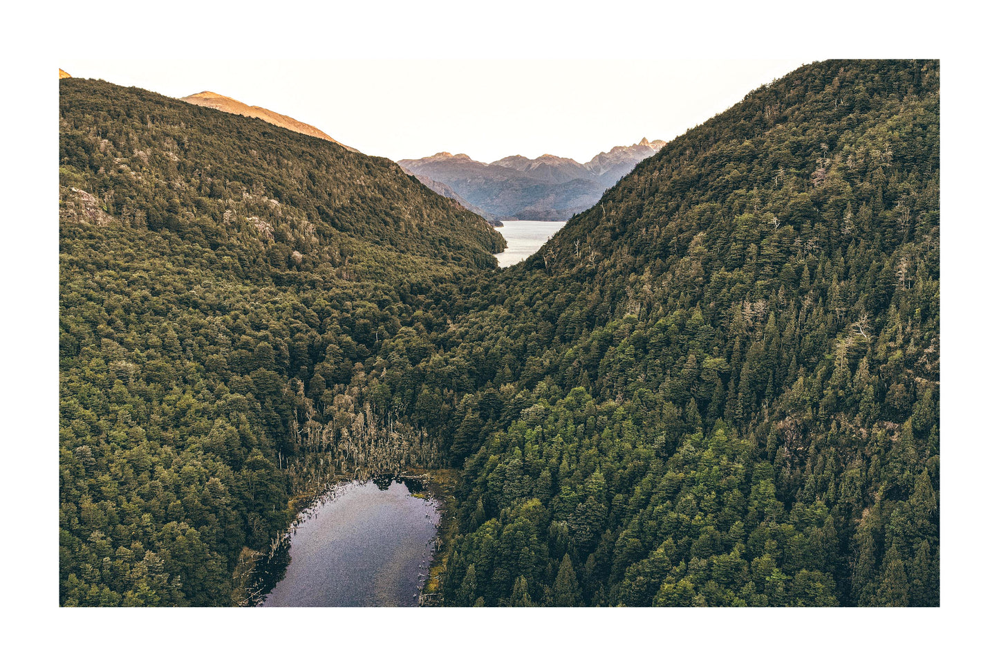 Laguna del Medio al Lago las Rocas