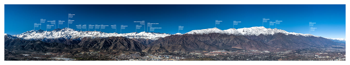 Panorámica Cumbres de Santiago