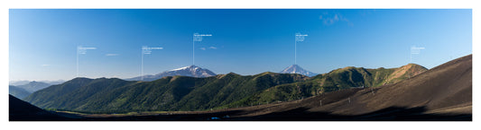 Panorámica Sierra del Colorado, Malalcahuello