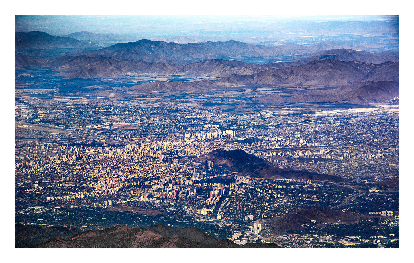 Santiago desde el Plomo