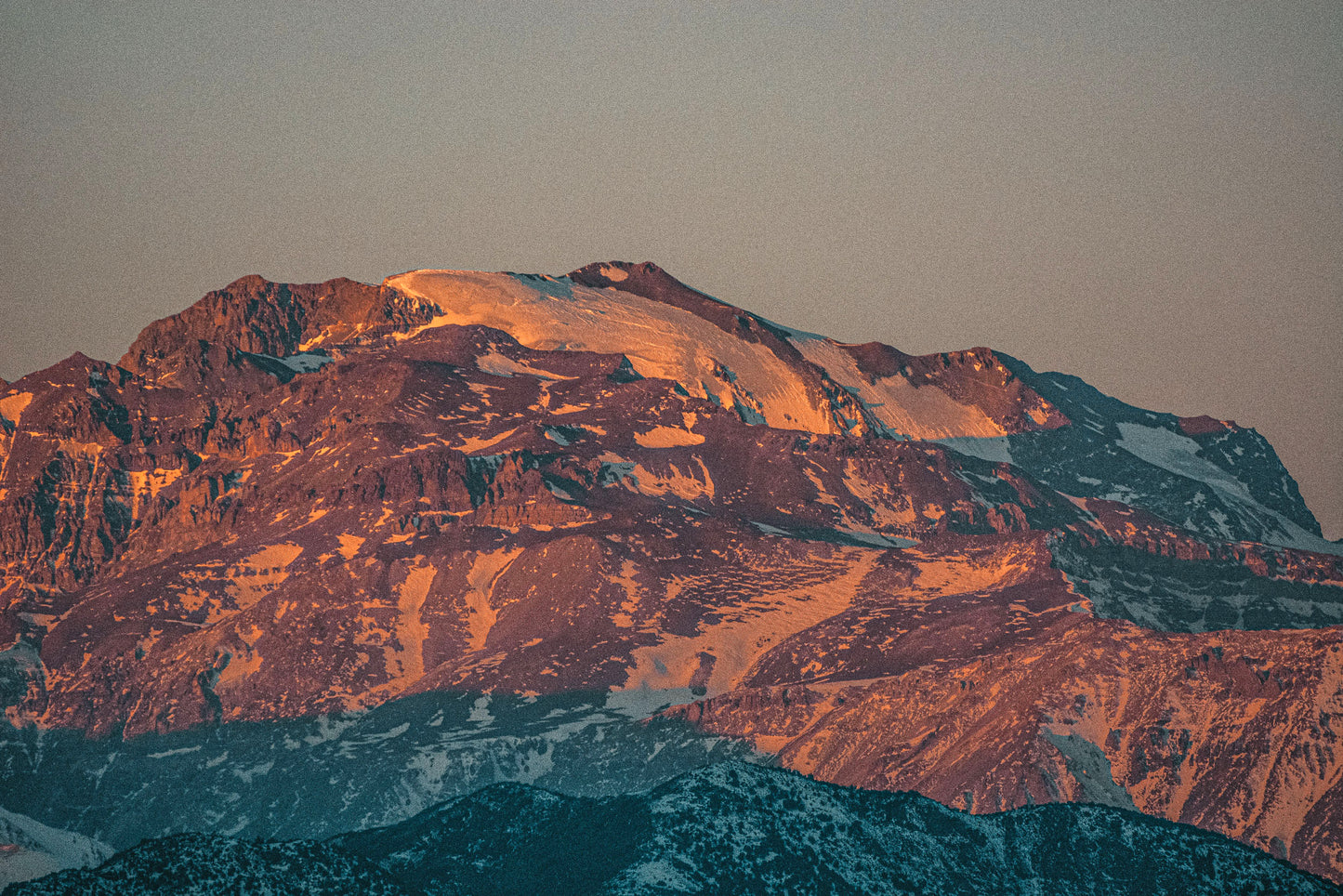 Atardecer en Santiago