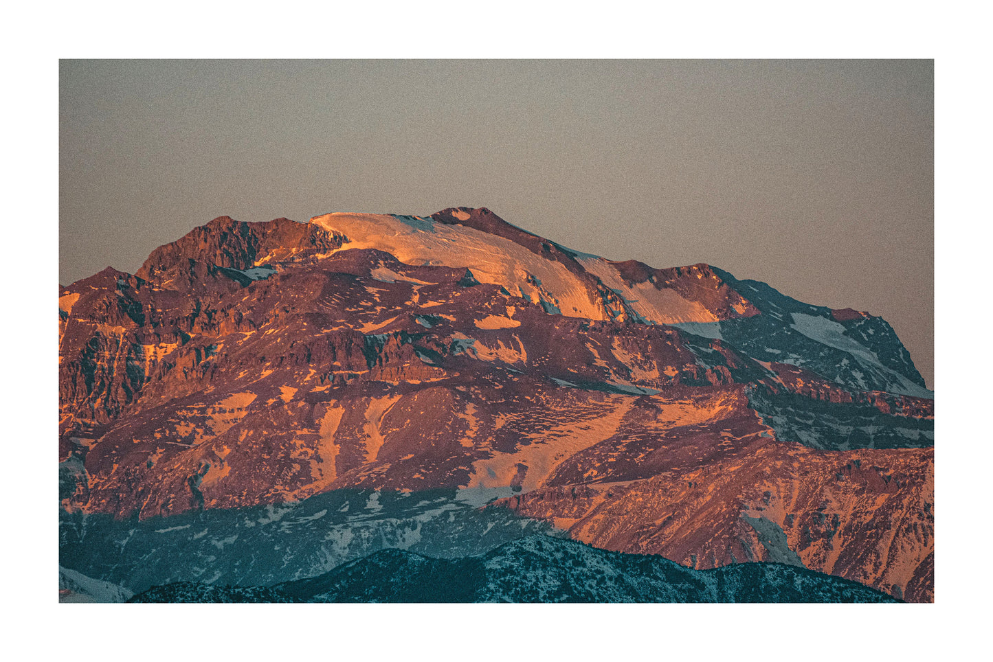 Atardecer en Santiago