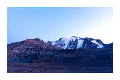 Cerro Leonera y El Plomo al Amanecer