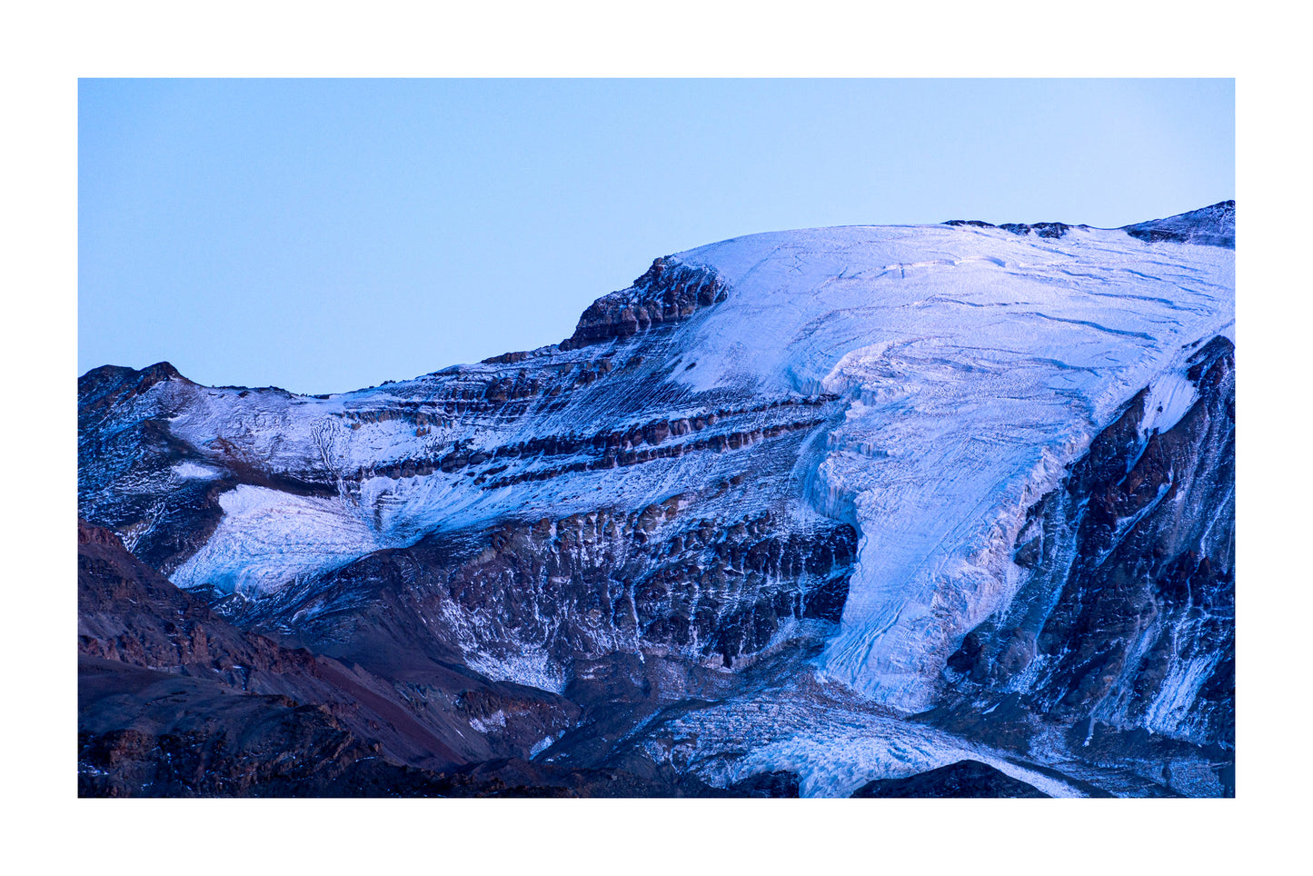 Cerro El Plomo al Amanecer