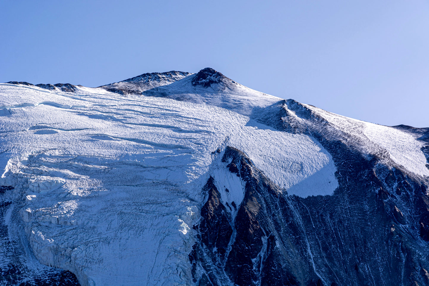 Cruzando el Glaciar