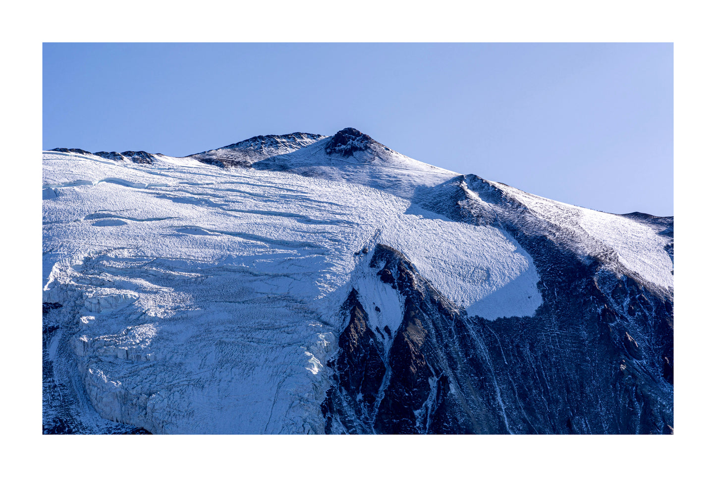 Cruzando el Glaciar