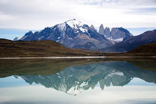 Reflejos de Laguna Amarga