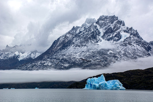 Tempano bajo el Paine