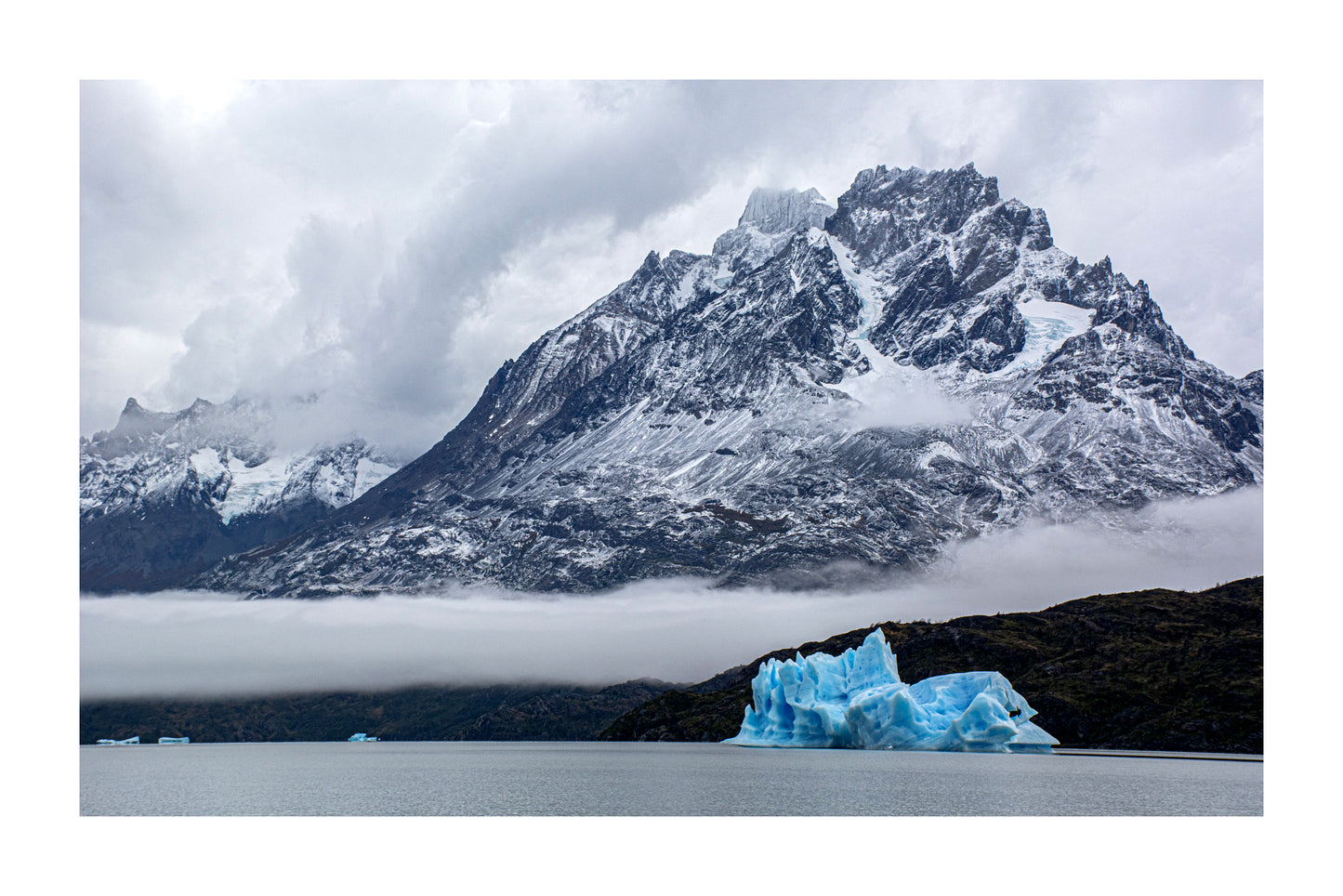 Tempano bajo el Paine