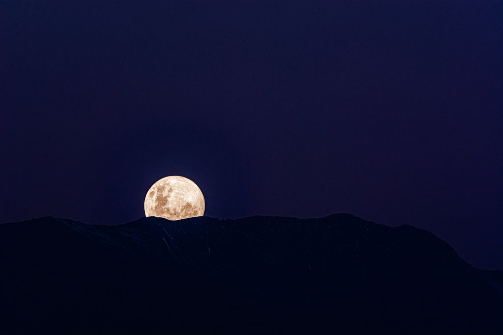 Luna sobre la Sierra del Ramón