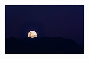 Luna sobre la Sierra del Ramón